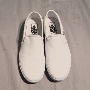 Vans While Slip Ons